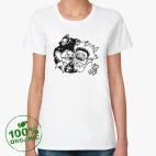 Женская футболка органик