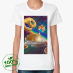 Женская футболка органик