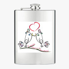 Фляжка стальная