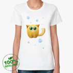 Женская футболка органик