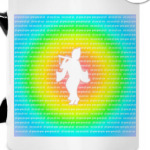 Кришна с махамантрой