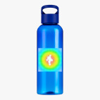 Прозрачная спортивная бутылка