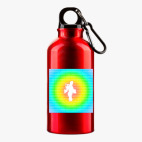 Металлическая бутылка 400 мл UV-DTF