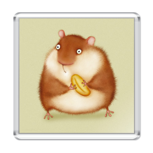 Магнит  Хомяк