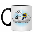 Кружка двухцветная