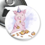 Поросенок с мандаринами