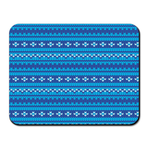 Коврик для мыши  Вязаный шарфик