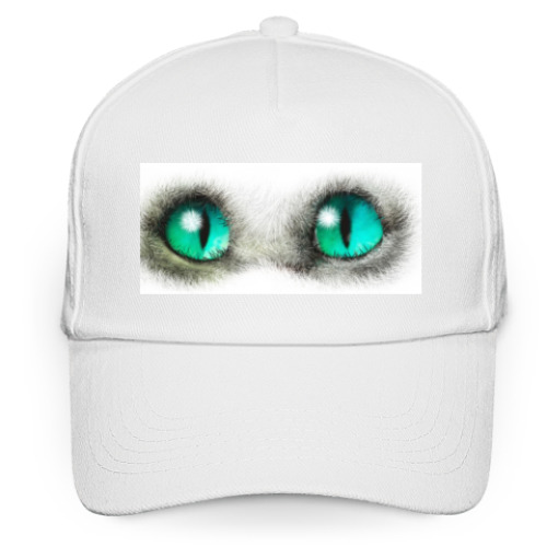 Кепка бейсболка с принтом Глазки