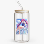 Банка с бамбуковой крышкой