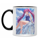 Кружка двухцветная