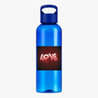 Прозрачная спортивная бутылка