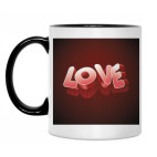 Кружка двухцветная