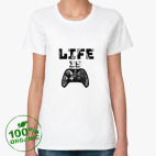 Женская футболка органик