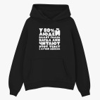 Толстовка худи оверсайз