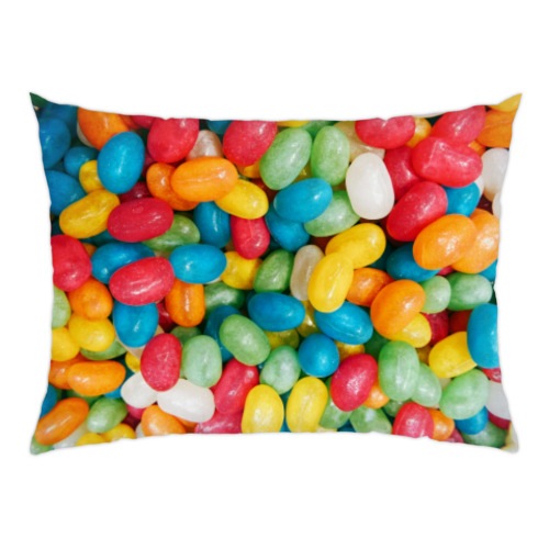 Подушка с принтом Сладкий рай