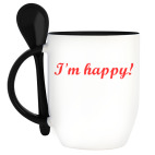 Кружка с ложкой