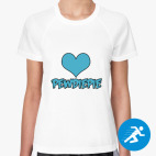 Женская спортивная футболка