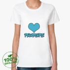 Женская футболка органик