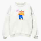 Свитшот оверсайз