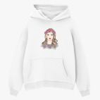 Толстовка худи оверсайз