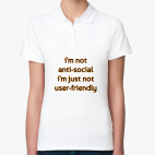 Женская рубашка поло