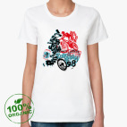 Женская футболка органик