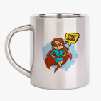 Кружка металлическая