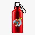 Металлическая бутылка 400 мл UV-DTF