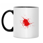 Кружка двухцветная