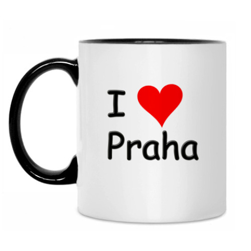 Кружка  I Love Praha