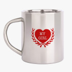 Кружка металлическая