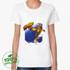 Женская футболка органик