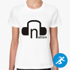 Женская спортивная футболка