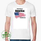 Мужская футболка органик