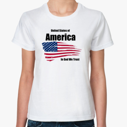 Классическая футболка USA