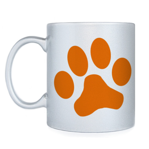 Кружка с принтом СЛЕД