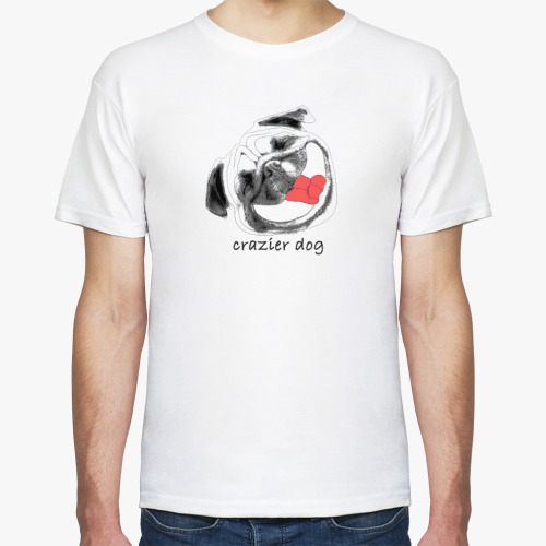 Футболка Crazier dog