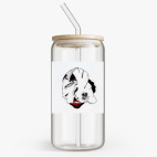 Банка с бамбуковой крышкой