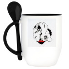 Кружка с ложкой