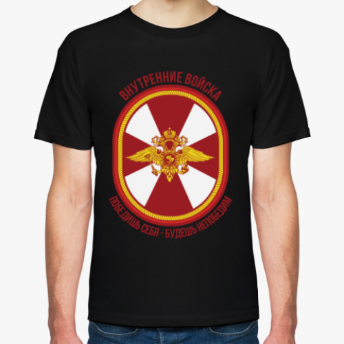 Футболка с принтом ВВ МВД РФ