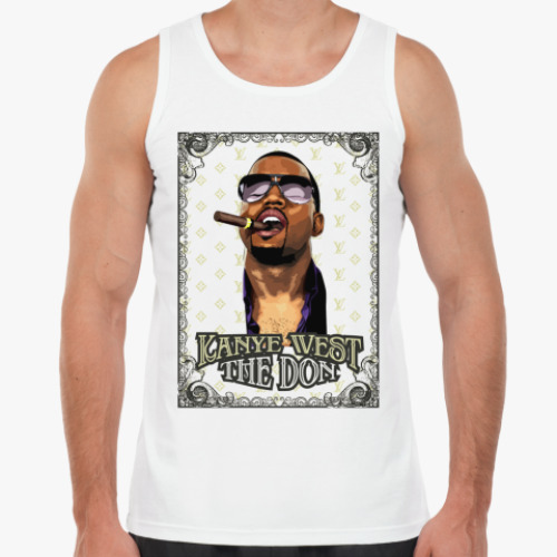 Майка с принтом The Don  майка