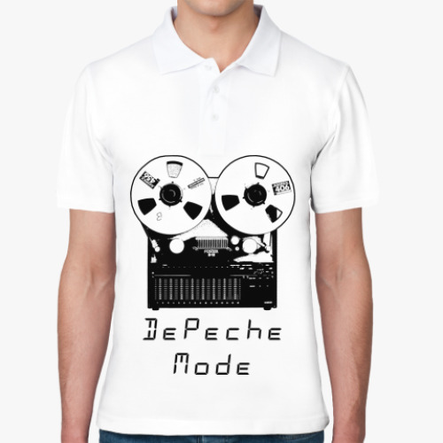 Рубашка поло с принтом Depeche Mode