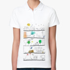 Женская рубашка поло