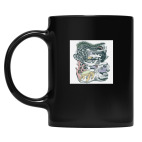 Кружка цветная UV-DTF