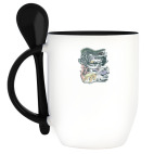 Кружка с ложкой