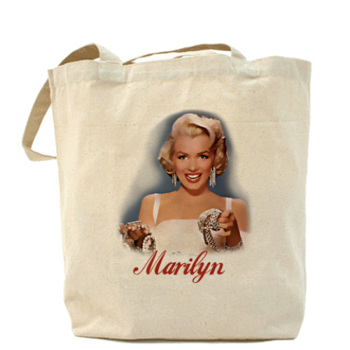 Сумка шоппер Холщовая сумка Marilyn Monro