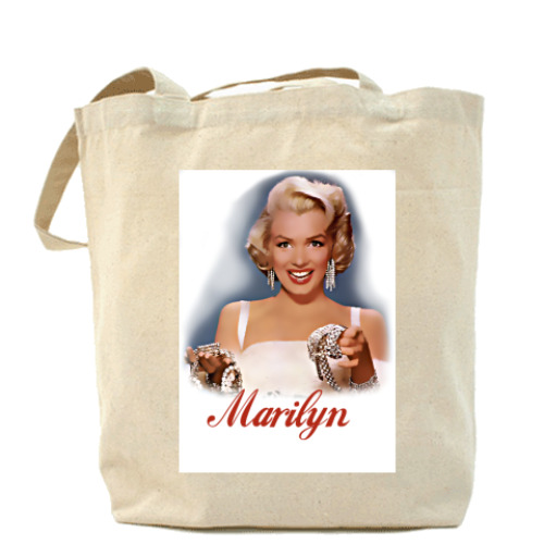 Сумка шоппер Холщовая сумка Marilyn Monro