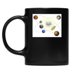 Кружка цветная UV-DTF