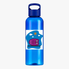 Прозрачная спортивная бутылка