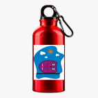 Металлическая бутылка 400 мл UV-DTF